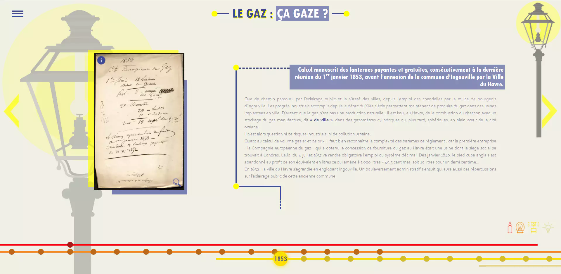 Application d'exposition numérique pour le Havre